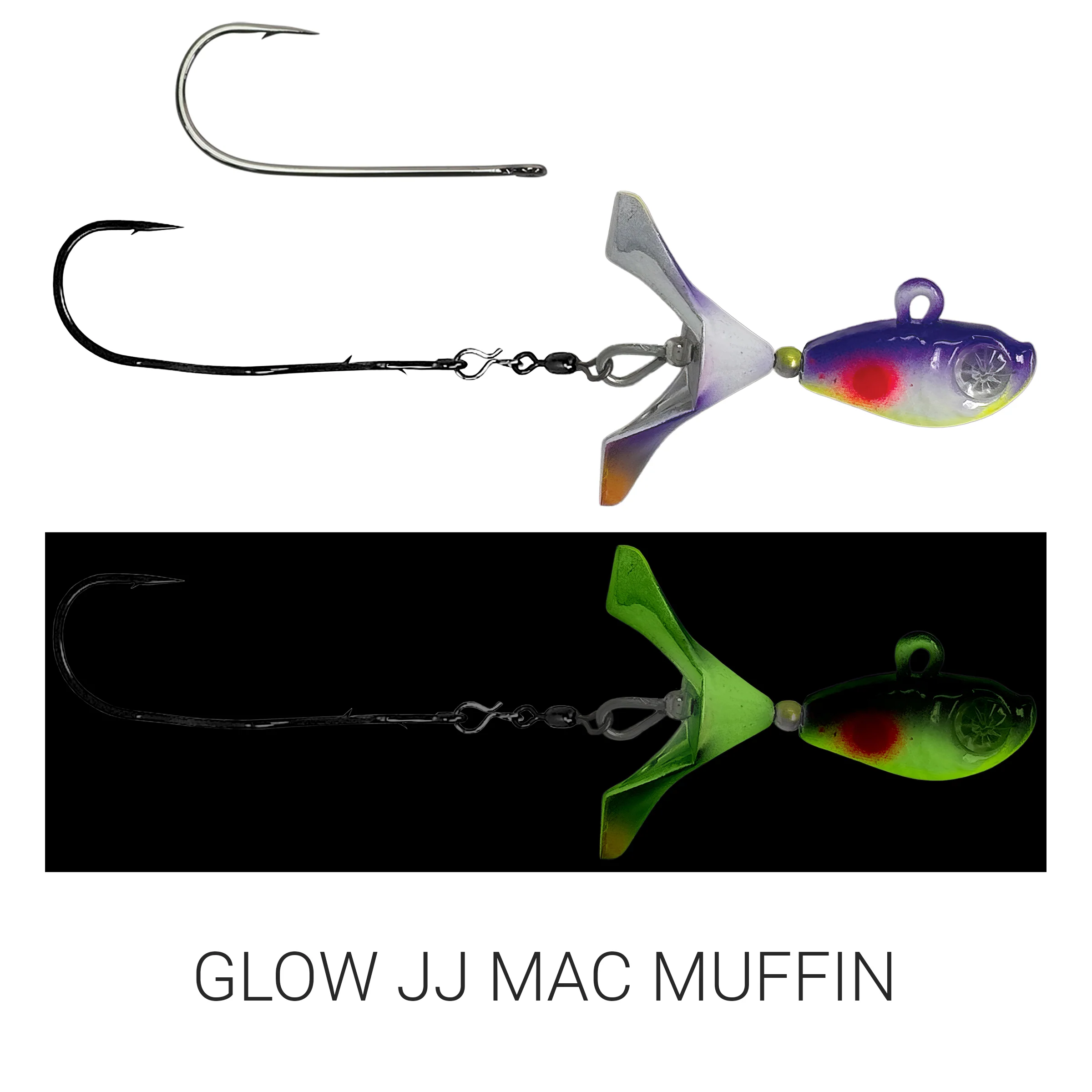 Kalin's Google Eye Tungsten Search Bait in Moonshine Glow - Image 3