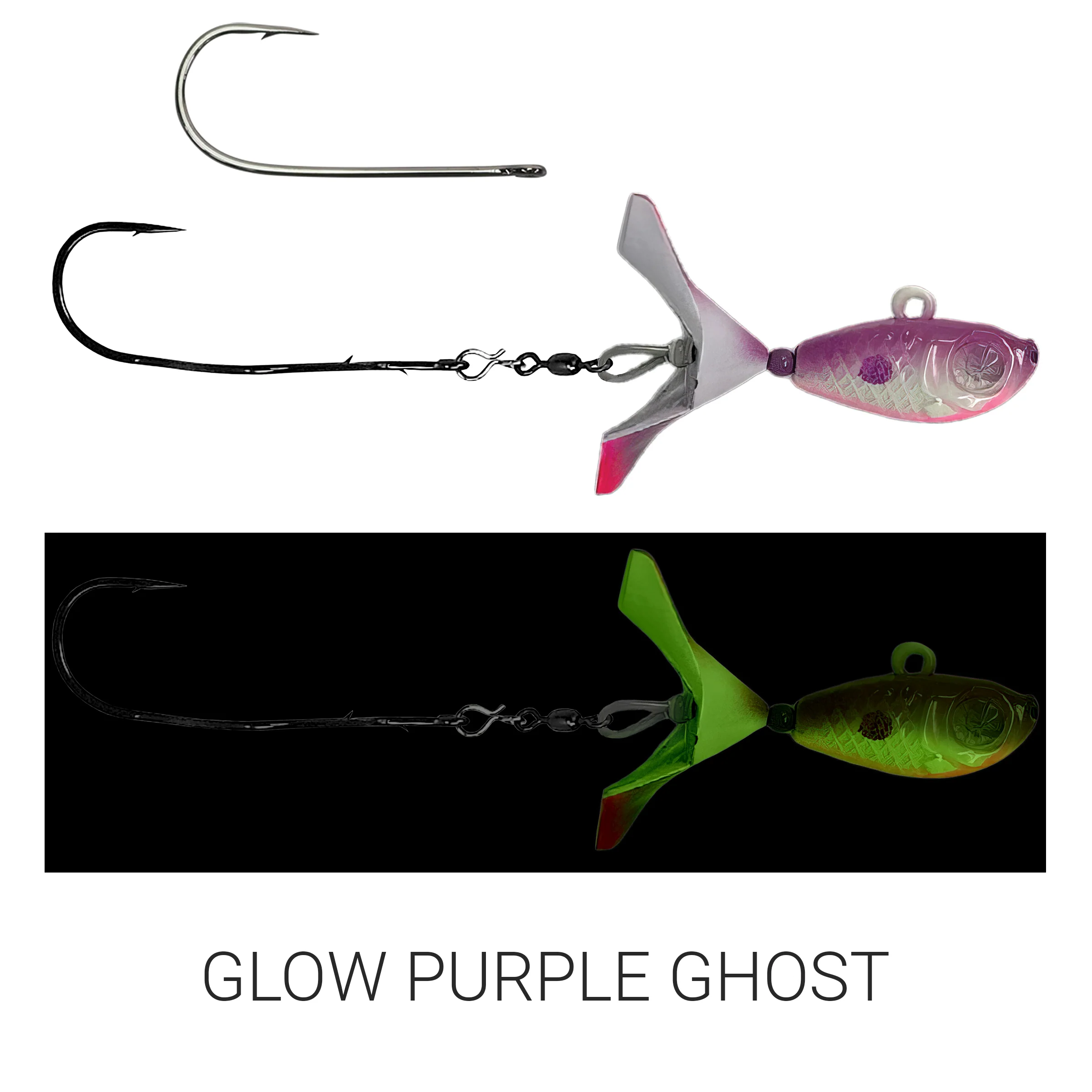 Kalin's Google Eye Tungsten Search Bait in Moonshine Glow - Image 4