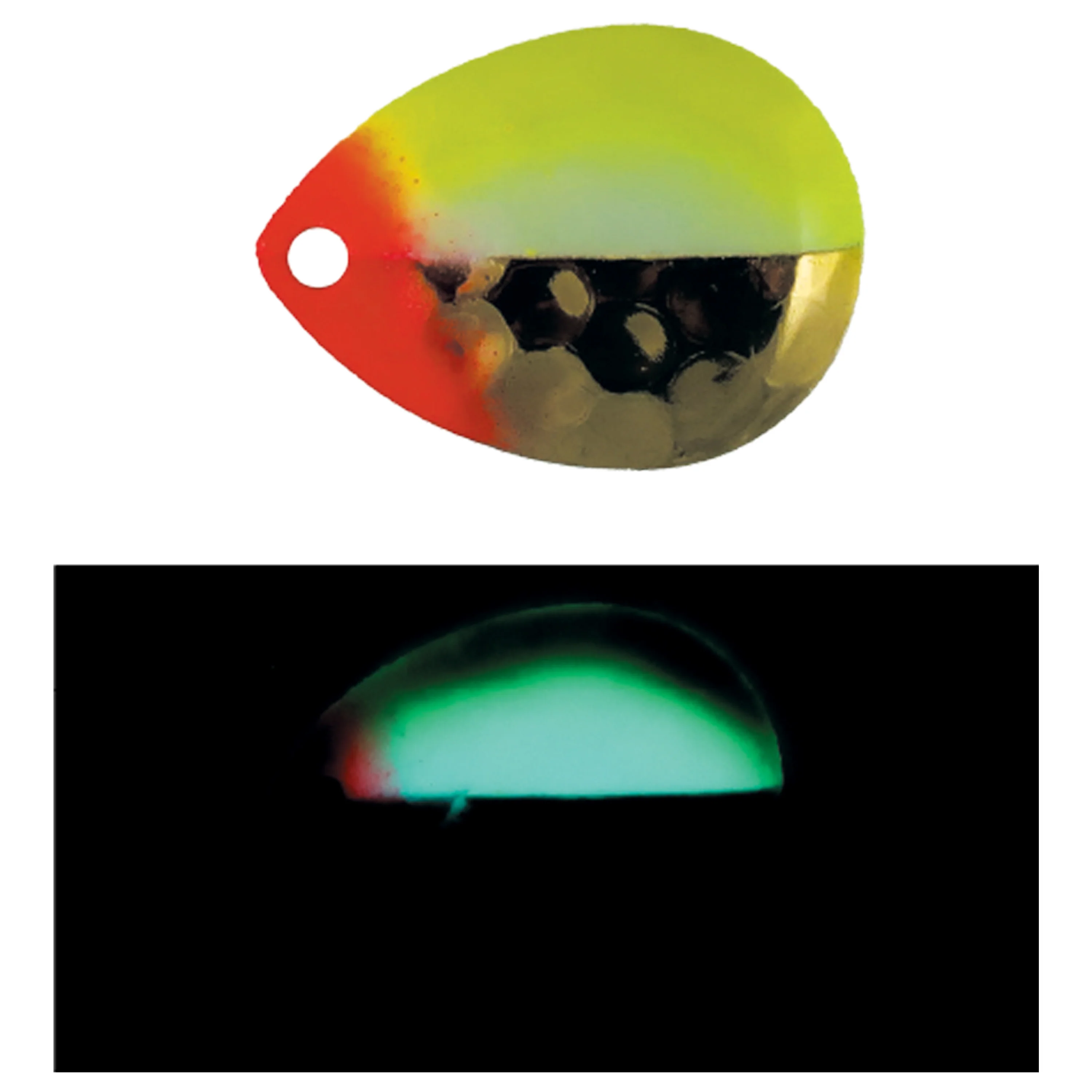 Moonshine Half Moon Gold Spinner Blade (3 Pack) - Image 2