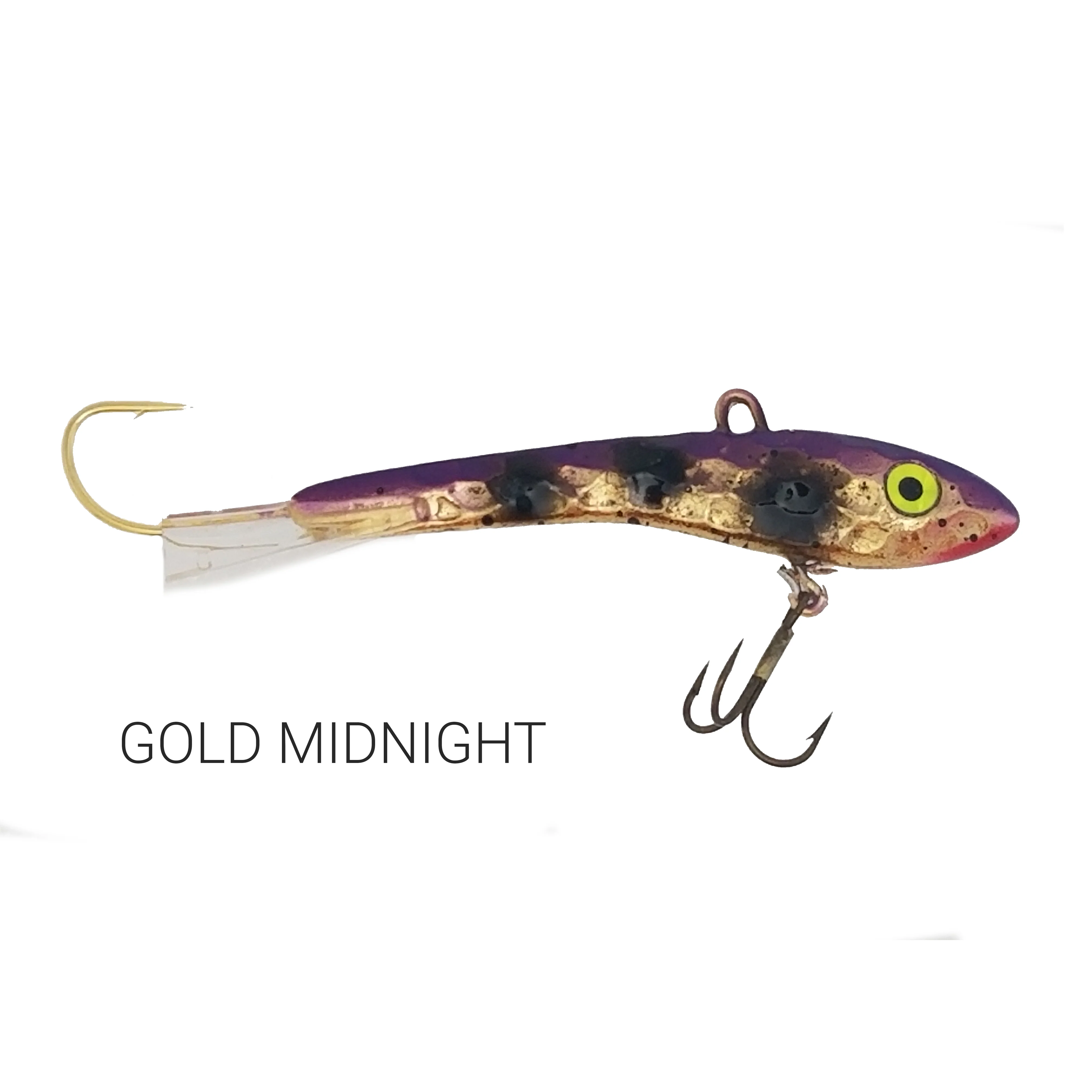 Moonshine Hammered Gold Shiver Minnow - Image 6