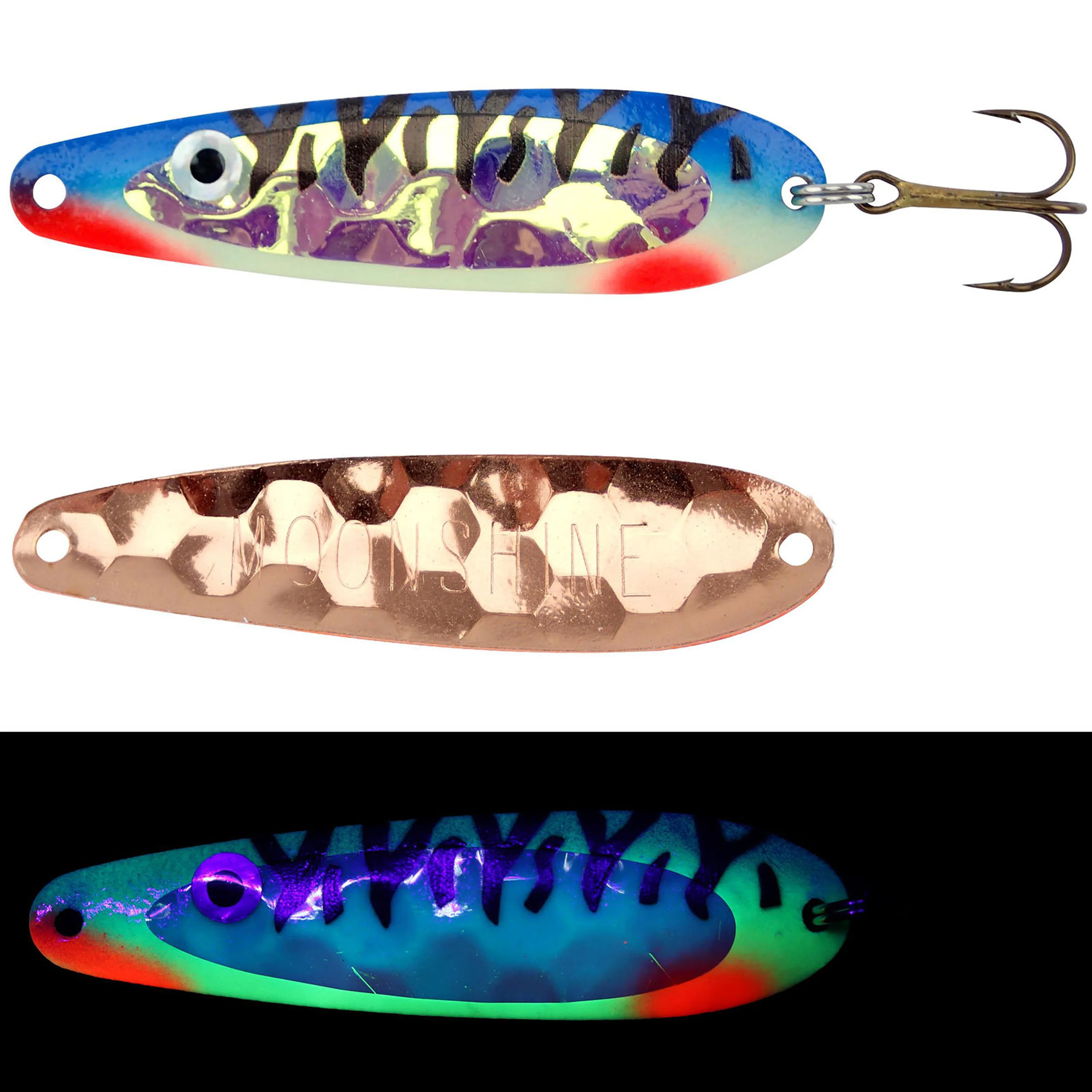 Moonshine RV Walleye Copper Spoon - Image 5