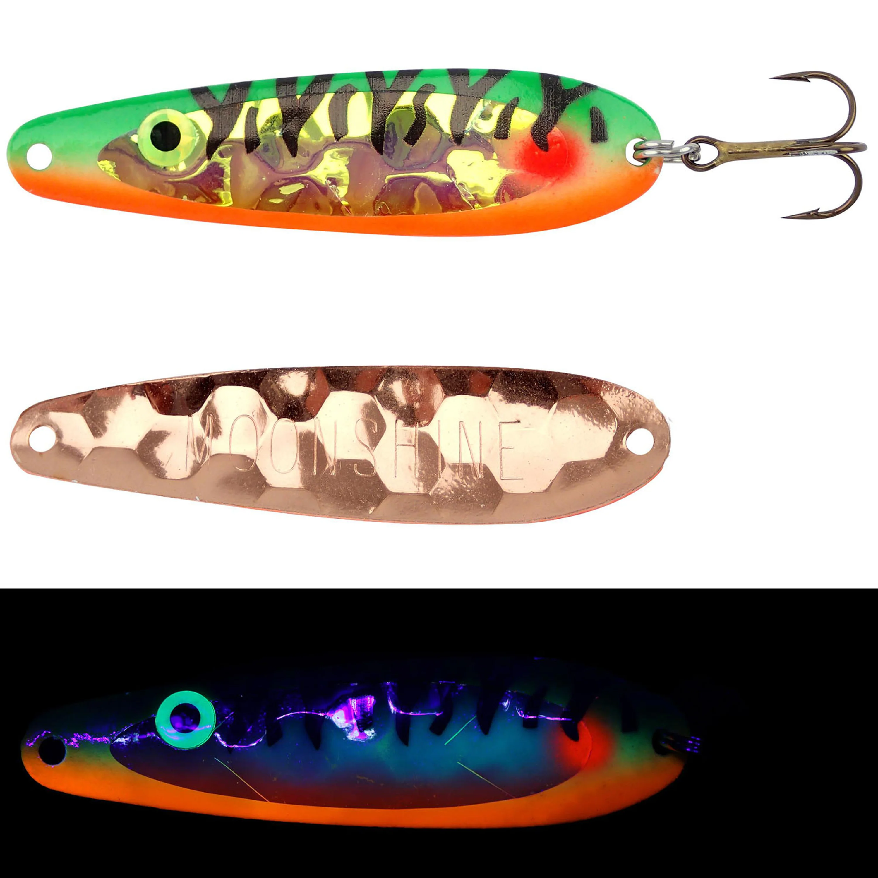 Moonshine RV Walleye Copper Spoon - Image 6