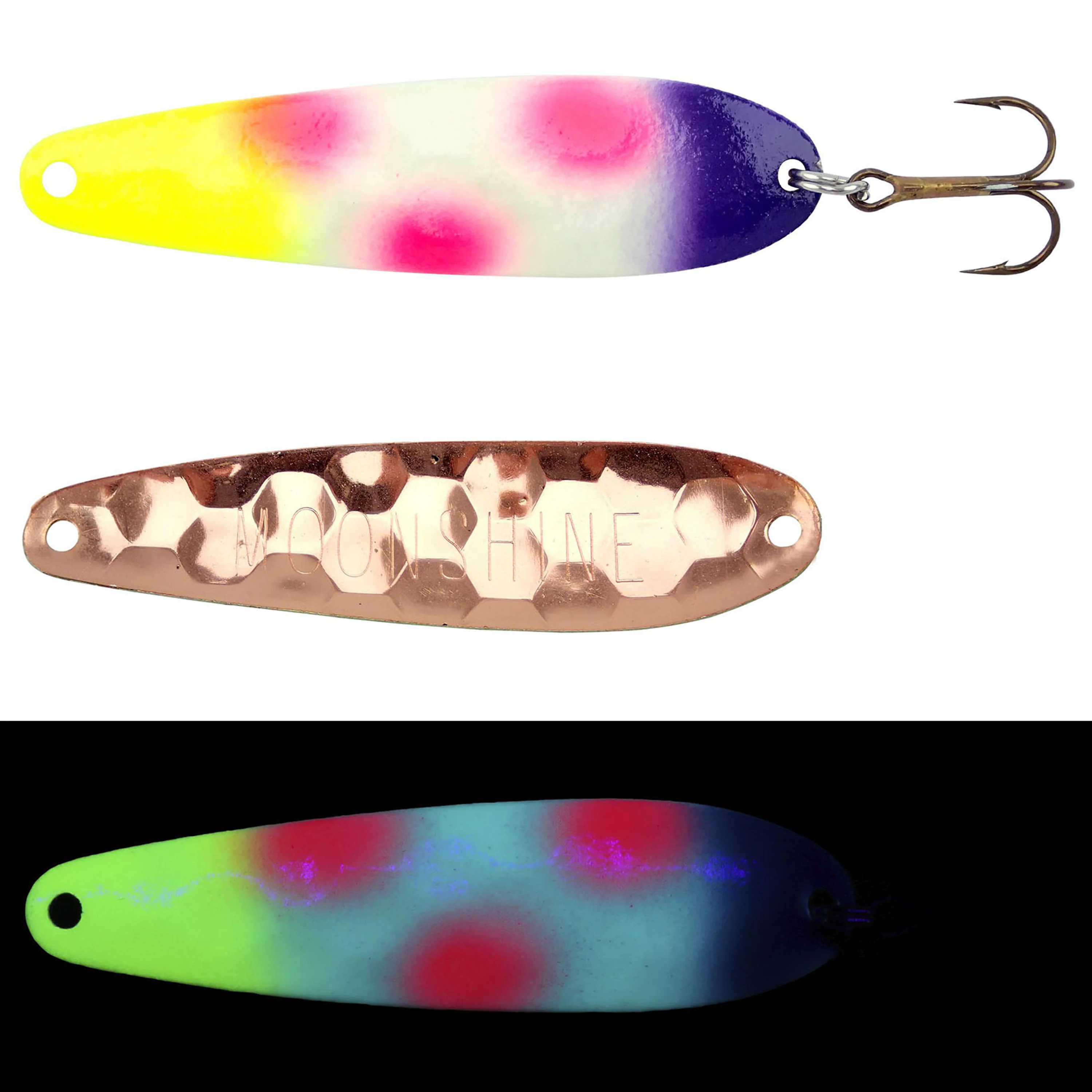 Moonshine Walleye Copper Spoon - Image 10