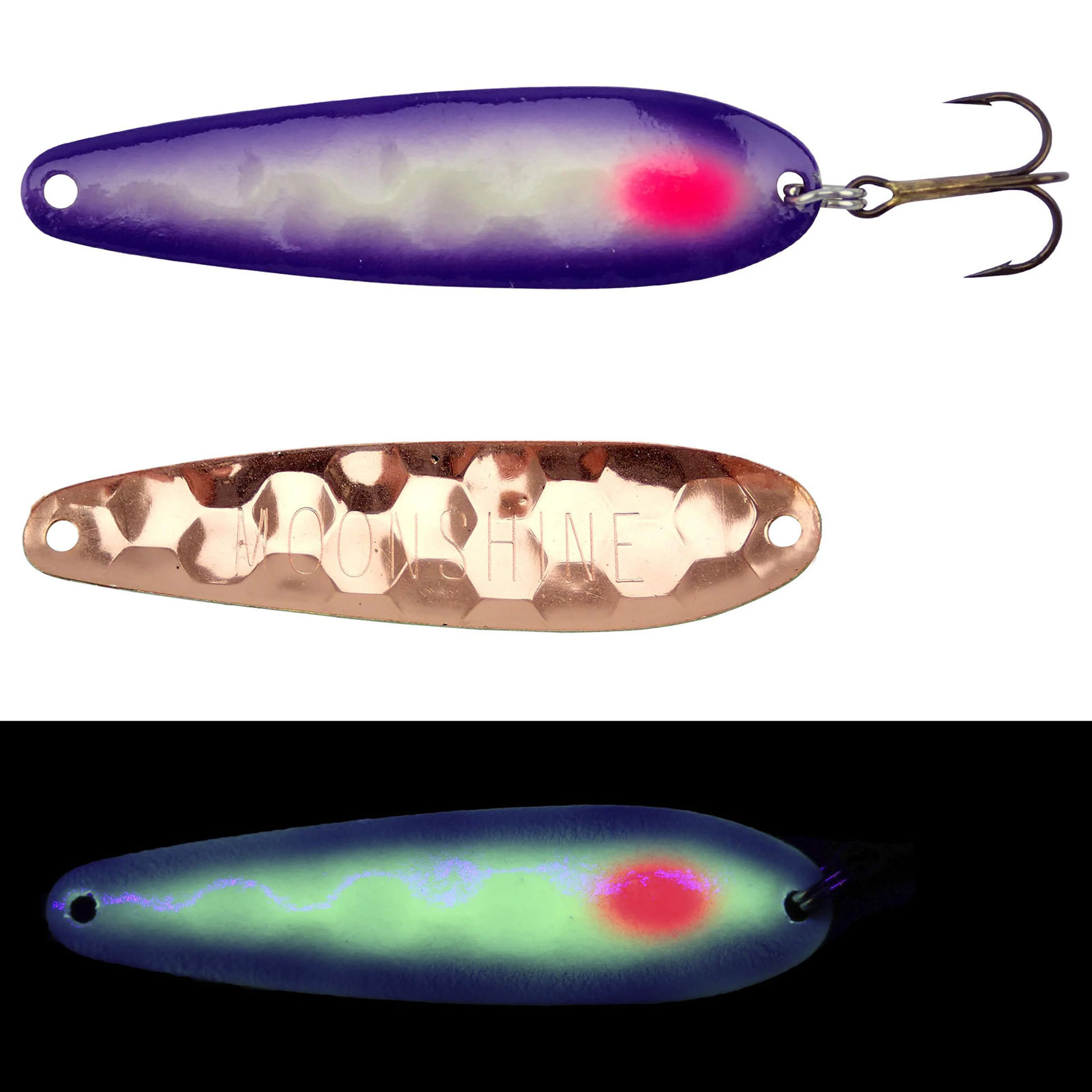 Moonshine Walleye Copper Spoon - Image 11