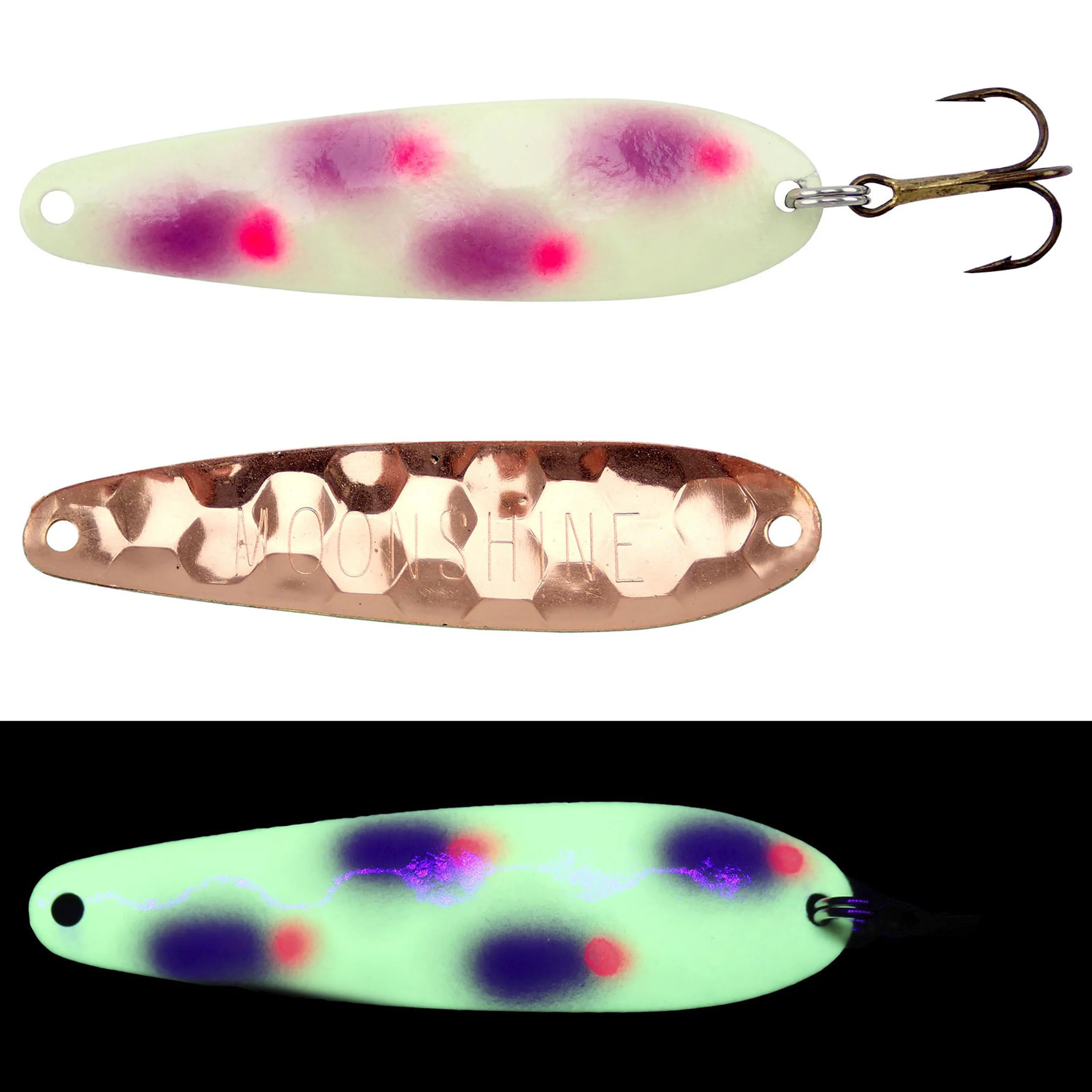Moonshine Walleye Copper Spoon - Image 13