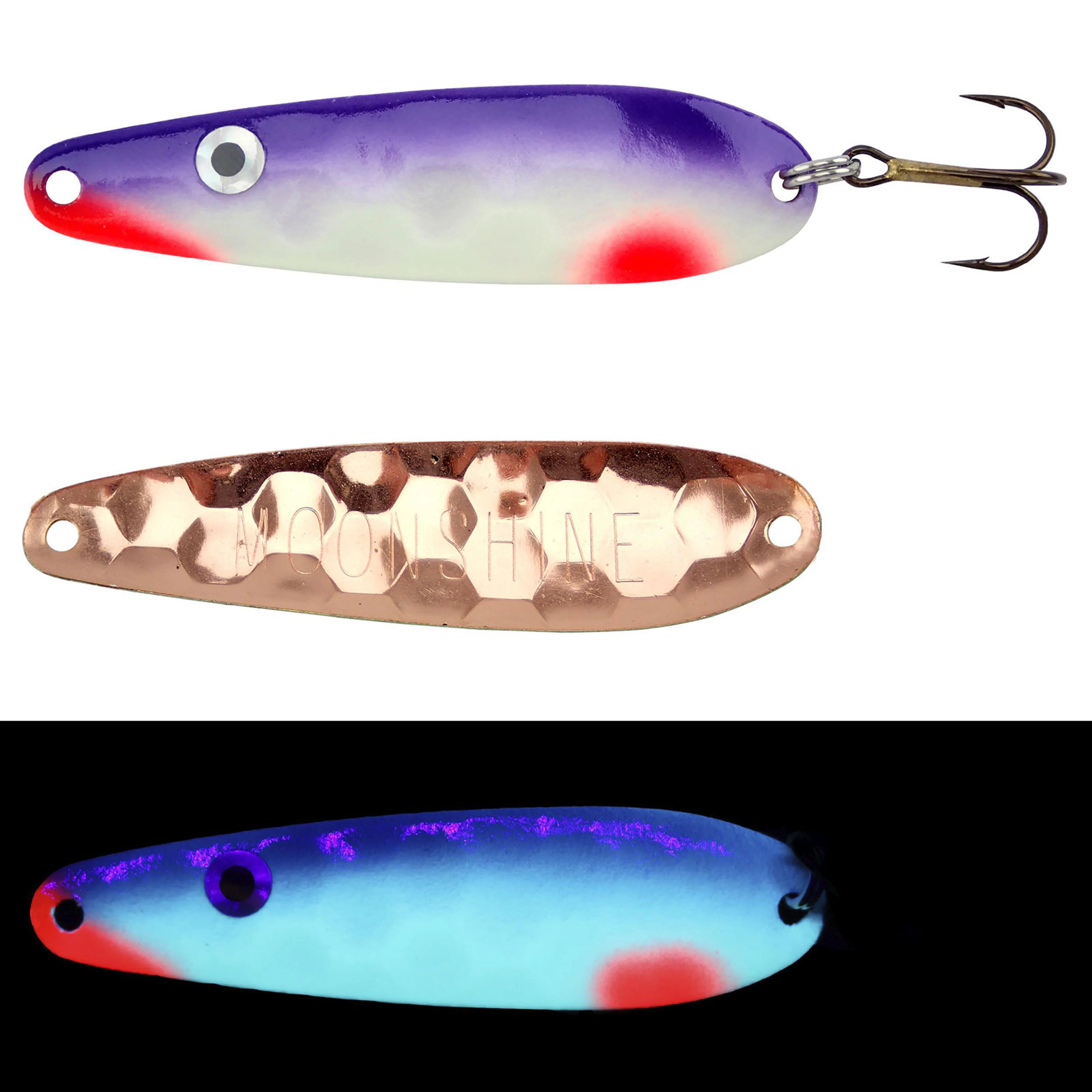 Moonshine Walleye Copper Spoon - Image 16