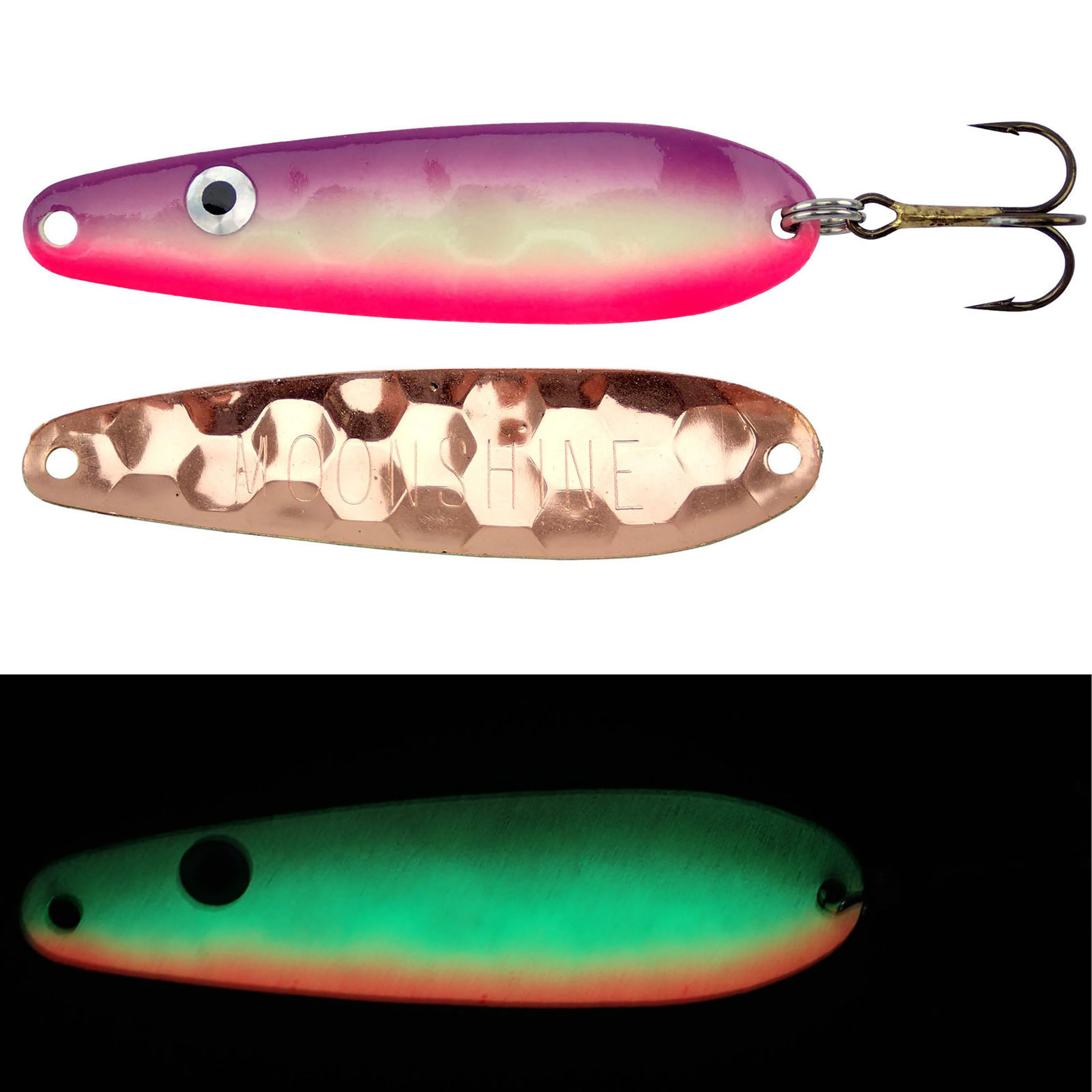 Moonshine Walleye Copper Spoon - Image 17