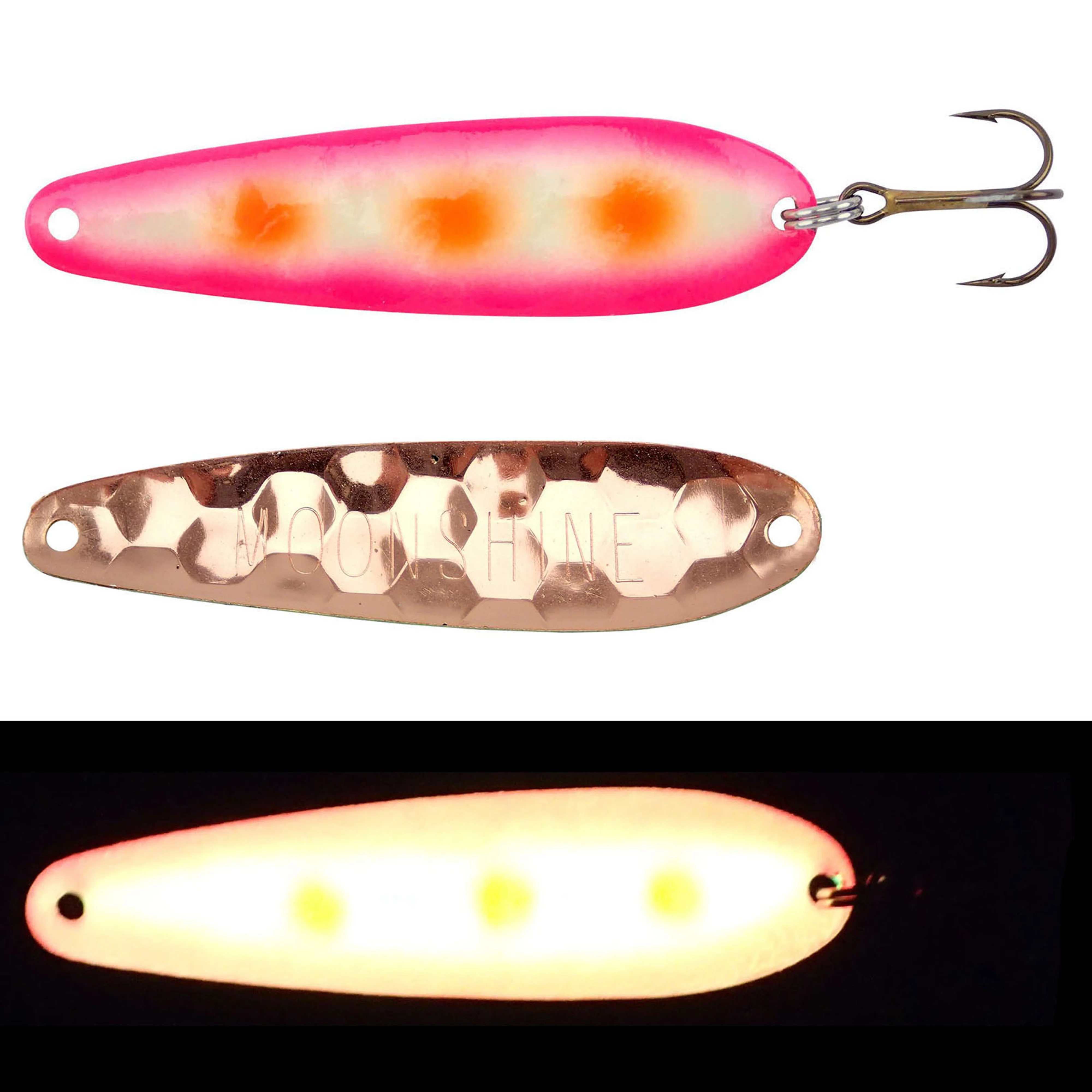 Moonshine Walleye Copper Spoon - Image 18