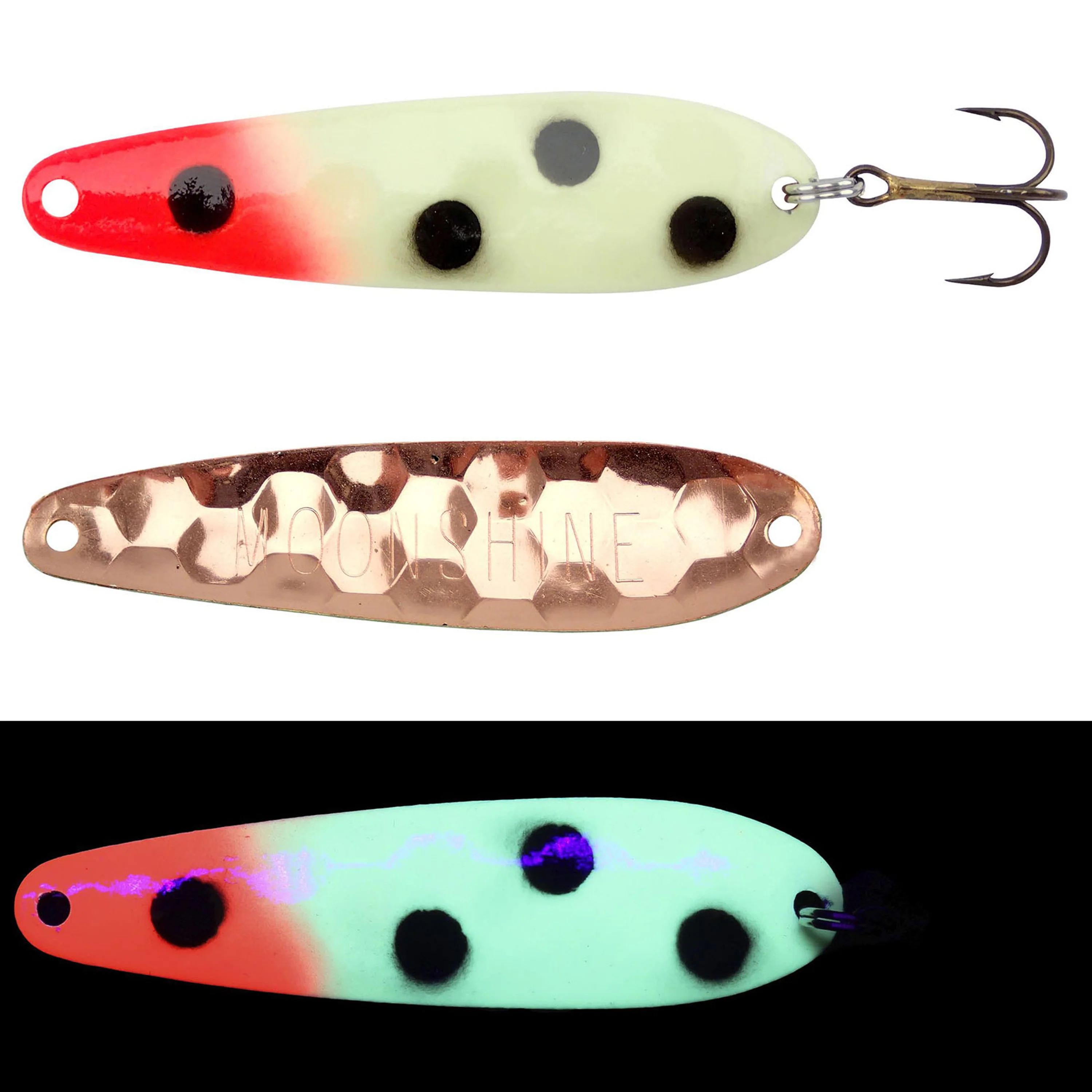 Moonshine Walleye Copper Spoon - Image 5