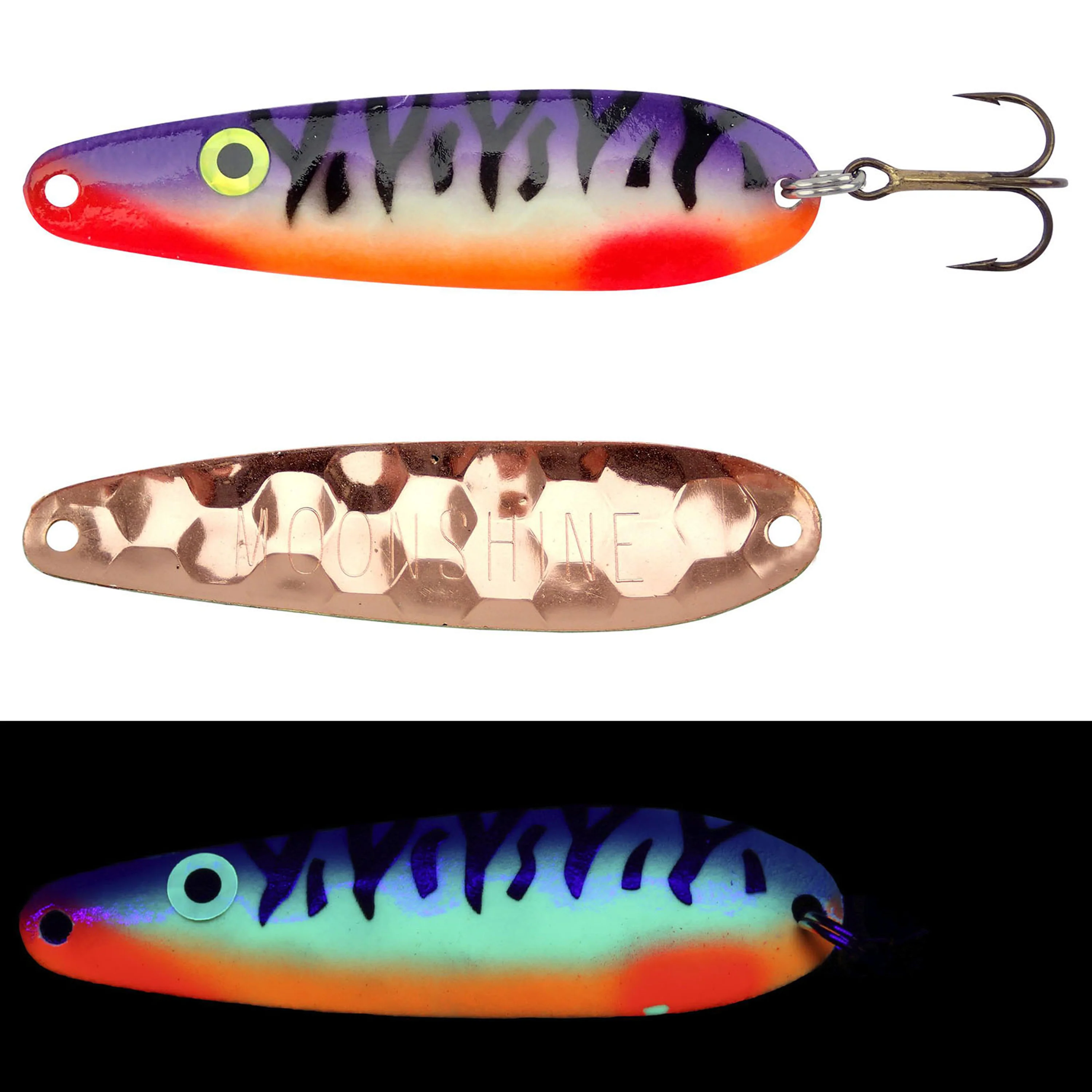 Moonshine Walleye Copper Spoon - Image 8