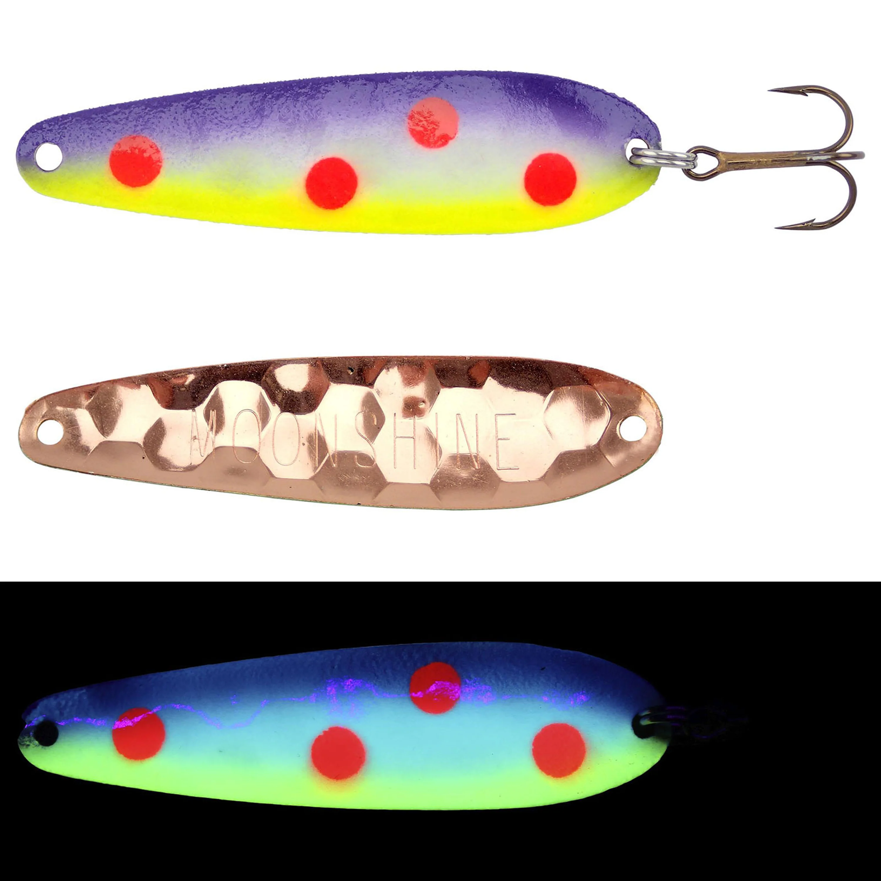 Moonshine Walleye Copper Spoon - Image 9